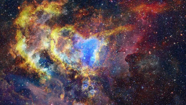 Nebula Galaxies Deep Space Elements Image Furnished Nasa — Stock Photo, Image
