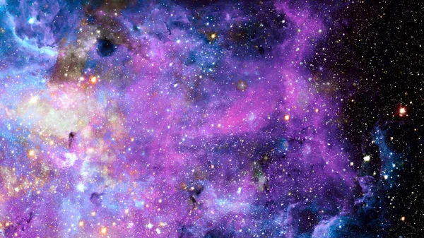 Nebula Galaxies Dark Space Science Art Elements Image Furnished Nasa — Stock Photo, Image