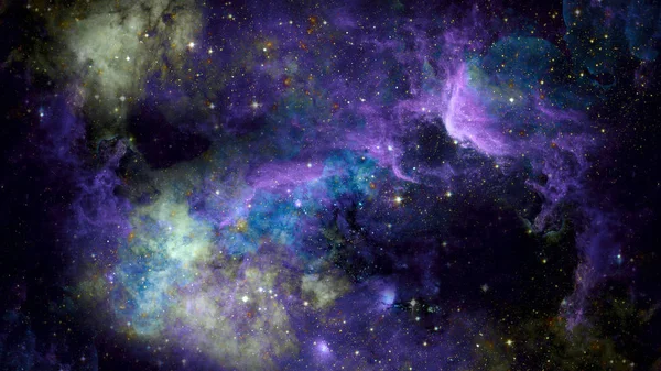 Звездное Глубокое Космическое Пространство Туманность Галактика Элементы Этого Изображения Предоставлены — стоковое фото