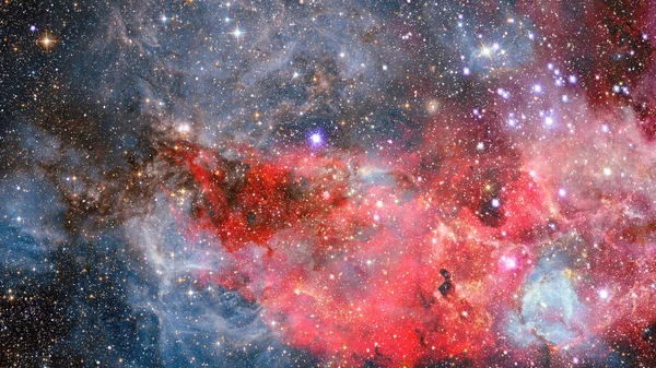 Vědecké Pozadí Abstraktní Galaxie Mlhoviny Prostoru Prvky Tohoto Obrázku Jsou — Stock fotografie