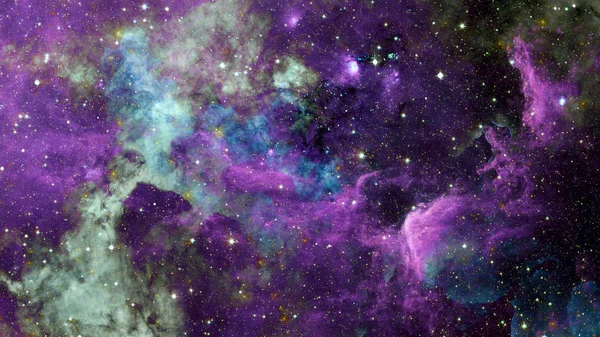 Galaxy Nebula Abstract Space Background Elements Image Furnished Nasa — Stock Photo, Image