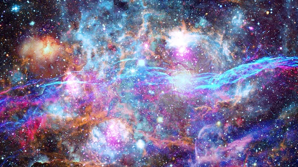 Nebulosa Stelle Nello Spazio Profondo Elementi Questa Immagine Forniti Dalla — Foto Stock