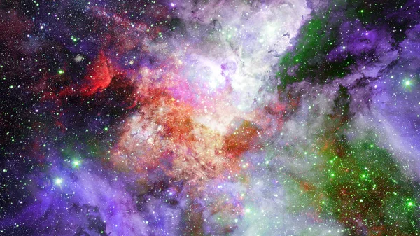Nube Gas Nebulosa Espacio Exterior Profundo Elementos Esta Imagen Proporcionados —  Fotos de Stock