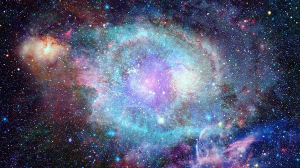 星雲や深い空間の星々 Nasaによって提供されたこの画像の要素 — ストック写真
