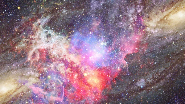 Nebula in space. Cosmic background. Elements of this image furnished by NASA.