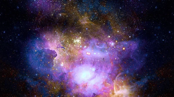深宇宙の星雲の画像。NASAによって提供されたこの画像の要素. — ストック写真