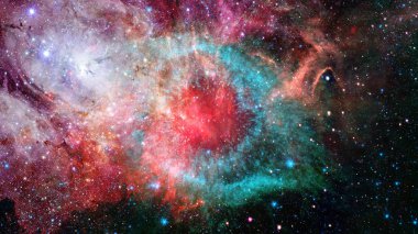 Evren yıldız, Bulutsusu ve galaxy ile dolu. Nasa tarafından döşenmiş bu görüntü unsurları.