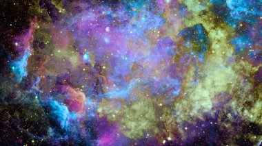 Güzel uzay ve bulutsu gökada. Nasa tarafından döşenmiş bu görüntü unsurları.