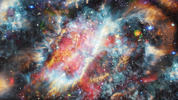 Cosmic art, science fiction wallpaper. Beauty of deep space. Elements of this image furnished by NASA.