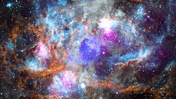 Nebulosa Stelle Nello Spazio Profondo Universo Misterioso Elementi Questa Immagine — Foto Stock