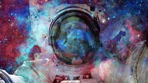 Nebulosa Colorata Ammasso Aperto Stelle Nell Universo Elementi Questa Immagine — Foto Stock