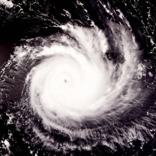 Typhoon Planet Earth Satellite Photo Elements Image Furnished Nasa — Stock Photo, Image