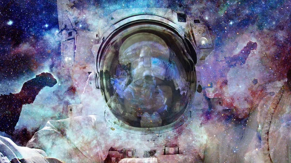 Туманность Звезды Глубоком Космосе Элементы Этого Изображения Предоставлены Наса — стоковое фото