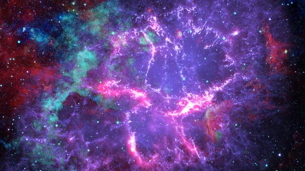 Nebulosa Stelle Nello Spazio Profondo Elementi Questa Immagine Forniti Dalla — Foto Stock