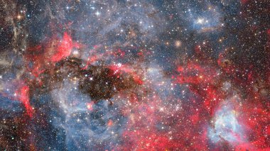 Yıldızlı uzay. Bu görüntünün elementleri NASA tarafından desteklenmektedir.