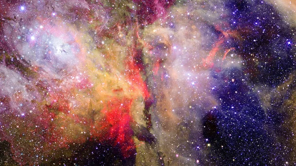 Vesmír plný hvězd a galaxie. Prvky tohoto snímku poskytla NASA — Stock fotografie