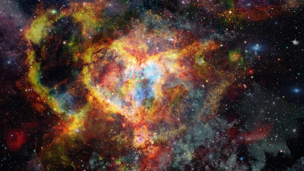 Kosmische Kunst Science Fiction Tapete Schönheit Des Weltraums Elemente Dieses — Stockfoto