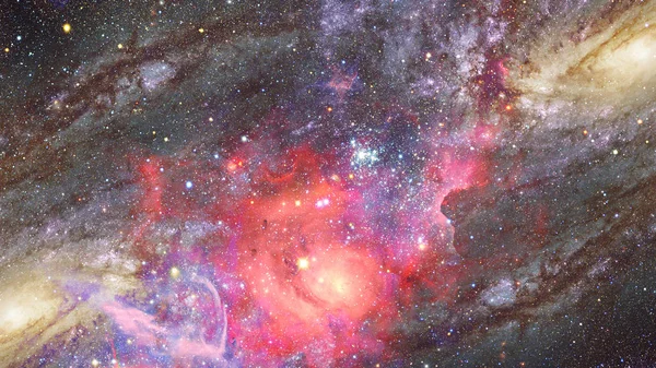 星雲や宇宙の星々 Nasaによって提供されたこの画像の要素 — ストック写真