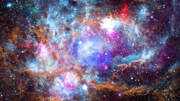 Туманність Зірки Космосі Елементи Цього Зображення Мебльовані — стокове фото