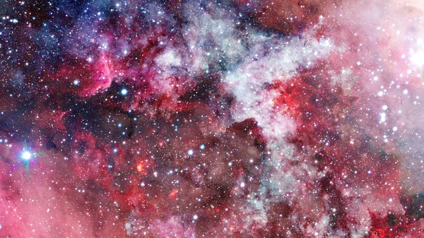 Far Being Shone Nebula Star Field Space Elements Image Furnished — Stock Photo, Image