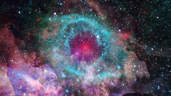 Wszechświat Pełen Gwiazd Mgławica Galaxy Elementy Tego Obrazu Dostarczone Przez — Zdjęcie stockowe