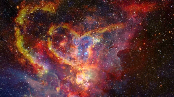 Туманность Звезды Открытом Космосе Элементы Этого Изображения Предоставлены Наса — стоковое фото