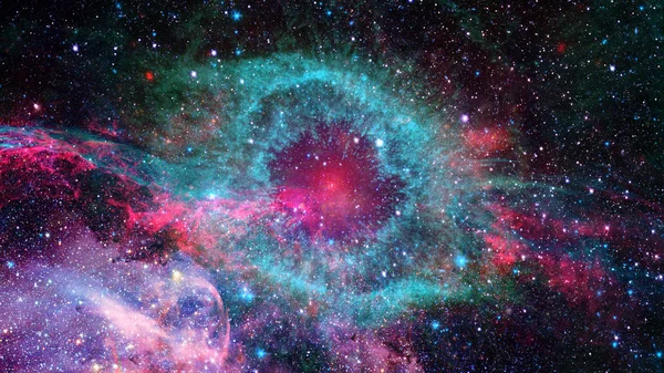 Abstrakter Wissenschaftlicher Hintergrund Galaxie Und Nebel All Elemente Dieses Bildes — Stockfoto