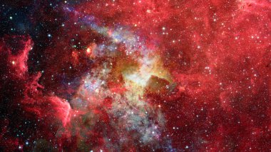 Uzayın derinliklerinin yıldızlı arka planı. Bu görüntünün elementleri NASA tarafından desteklenmektedir.