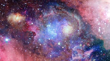 Derin uzayda nebula ve yıldızlar. Bu görüntünün elementleri NASA tarafından desteklenmektedir.