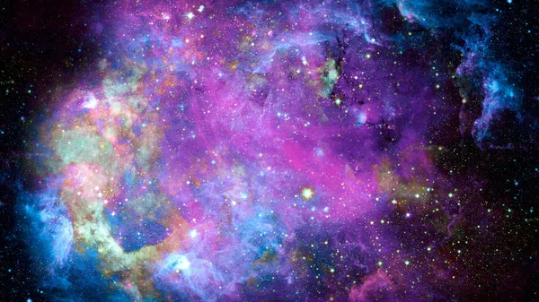 Nebula Och Stjärnor Rymden Mystiska Universum Delar Denna Bild Från — Stockfoto