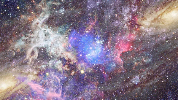 Nebulosa Galaxias Espacio Profundo Elementos Esta Imagen Proporcionados Por Nasa —  Fotos de Stock