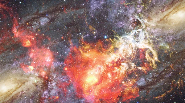 Nebulosa Estrellas Espacio Profundo Galaxia Estrella Elementos Esta Imagen Proporcionados — Foto de Stock