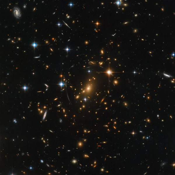 Early Universe. Hubble image. Elements of this image furnished by NASA.