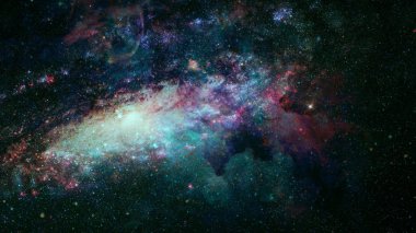 Galaxy ve bulutsu. Güneş sistemi. Bu görüntü döşenmiş Nasa tarafından unsurları