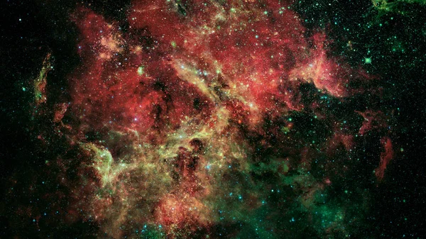 Ciel Nocturne Avec Étoiles Nébuleuse Nature Abstraite Éléments Cette Image — Photo