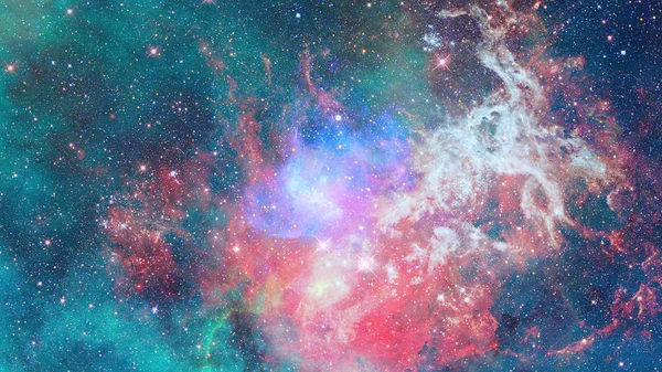 Bella Nebulosa Galassia Arte Fantascientifica Elementi Questa Immagine Forniti Dalla — Foto Stock