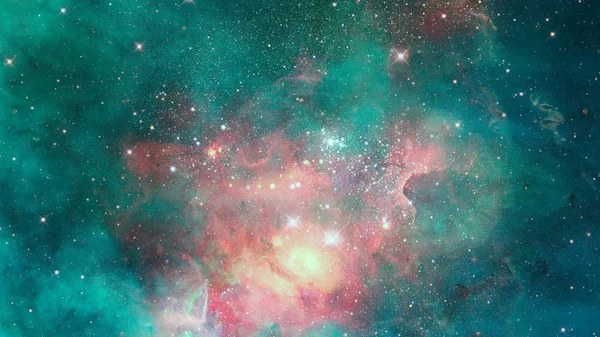 Derin Uzay Nebulada Görüntüsü Galaxy Takımyıldızı Nasa Tarafından Döşenmiş Görüntü — Stok fotoğraf