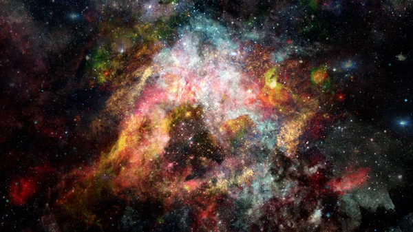 Κοσμική Τέχνη Ταπετσαρία Επιστημονικής Φαντασίας Ομορφιά Του Βαθύ Διάστημα Στοιχεία — Φωτογραφία Αρχείου