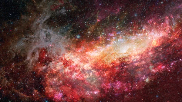 Galáxia Nebulosa Fundo Espacial Abstrato Elementos Desta Imagem Mobiliado Pela — Fotografia de Stock