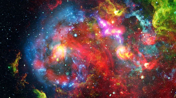 Nebulosa Galáxias Espaço Céu Cosmos Elementos Desta Imagem Fornecidos Pela — Fotografia de Stock