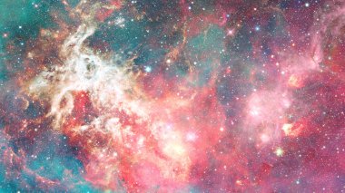 Galaxy ve bulutsu. Alan arka plan soyut. Bu görüntü döşenmiş Nasa tarafından unsurları.