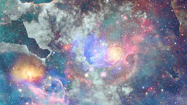 Nébuleuse Étoiles Dans Espace Astronomie Fond Éléments Cette Image Fournis — Photo