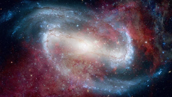 Nebulosa Galaxias Espacio Fondo Futurista Elementos Esta Imagen Proporcionados Por — Foto de Stock