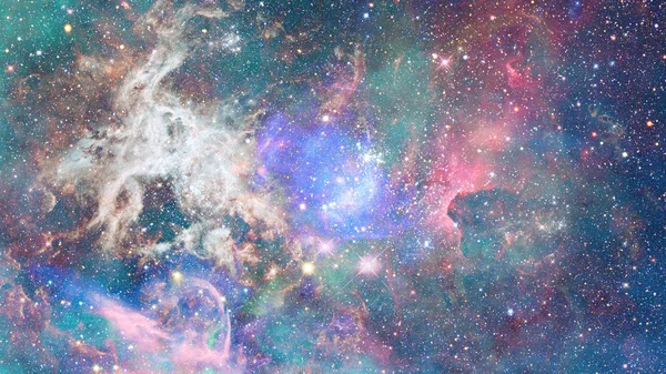 Νεφέλωμα Και Γαλαξίες Στο Βαθύ Διάστημα Στοιχεία Αυτής Της Εικόνας — Φωτογραφία Αρχείου
