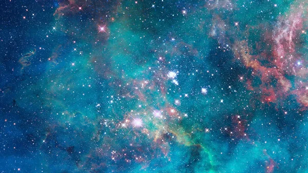 Dunkler Nebel Und Sterne All Sternenhimmel Elemente Dieses Bildes Von — Stockfoto