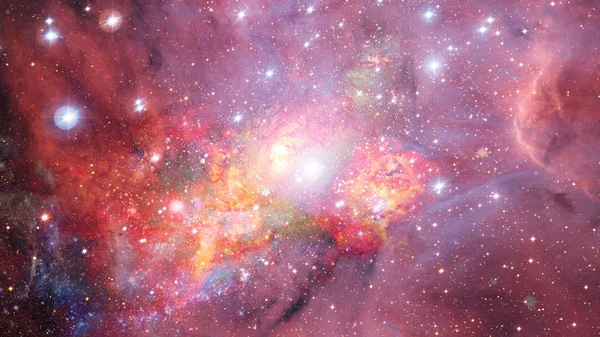 Νεφέλωμα Και Σπειροειδείς Γαλαξίες Στο Διάστημα Αφηρημένο Χαρακτήρα Στοιχεία Αυτής — Φωτογραφία Αρχείου