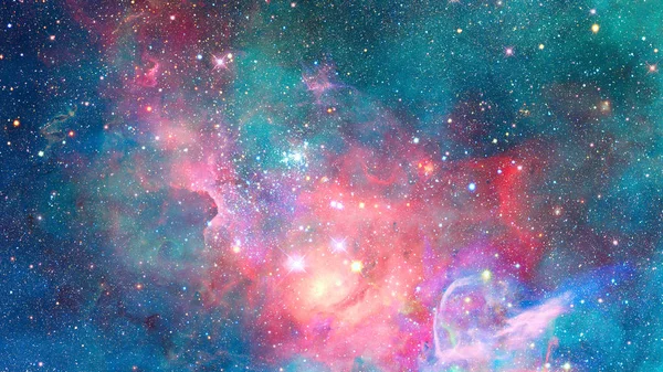 Nebula Stars Outer Space Elements Image Furnished Nasa — Stock Photo, Image