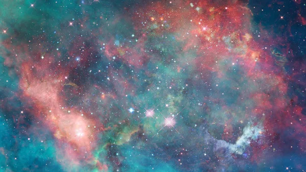 Derin Uzay Nebulada Görüntüsü Sonsuz Gökyüzü Nasa Tarafından Döşenmiş Görüntü — Stok fotoğraf