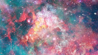 Bulutlar evren, evren, astronomi ve bilim projeler için uygun bir zemin olarak bileşimi. Nasa tarafından döşenmiş bu görüntü unsurları.