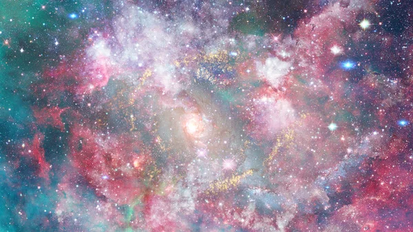 Dreamscape Galaxy Fantasy Background Elements Image Furnished Nasa — Stock Photo, Image